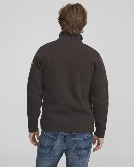 Holebrook Måns Fullzip WP Brown Melange