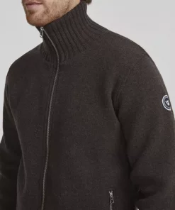 Holebrook Måns Fullzip WP Brown Melange