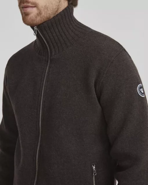 Holebrook Måns Fullzip WP Brown Melange