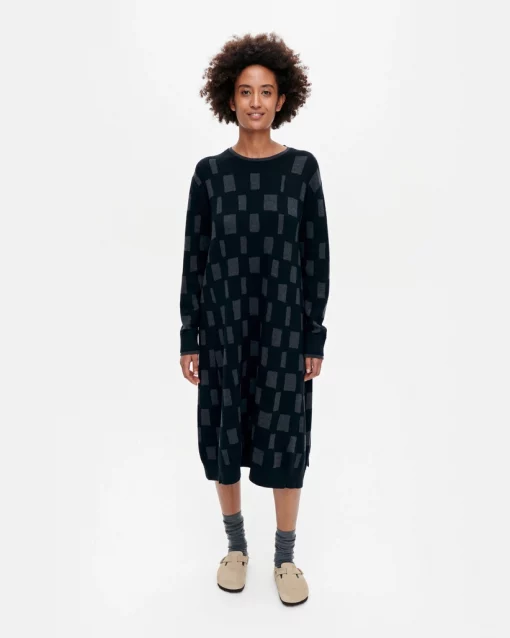 Marimekko Myrk Iso Noppa Knitted Dress