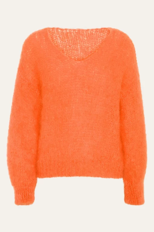Americandreams Milana Mohair Knit Burnt Orange