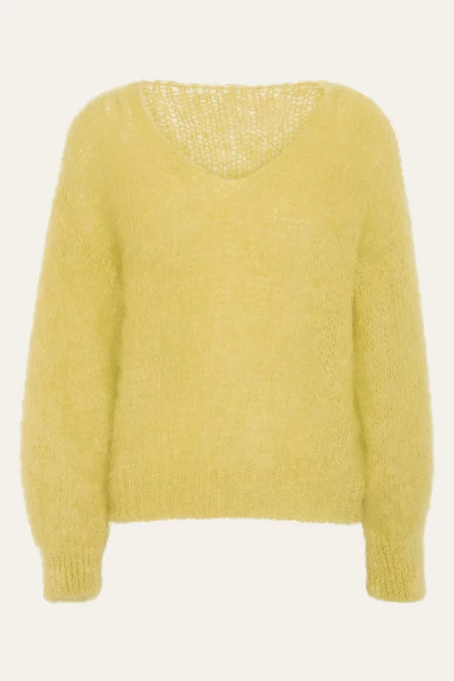 Americandreams Milana Mohair Knit Yellow