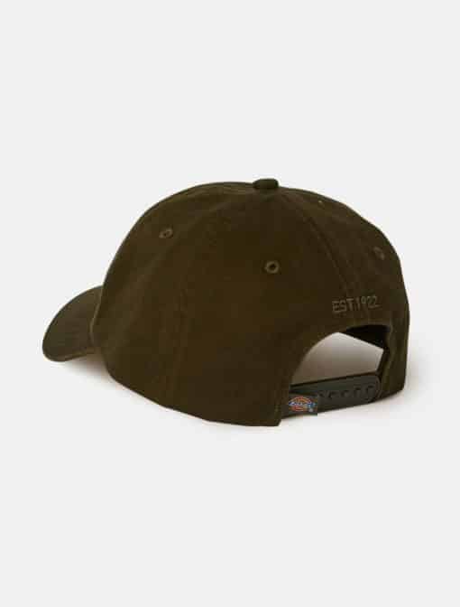 Dickies 6 Panel Logo Cap Military Green