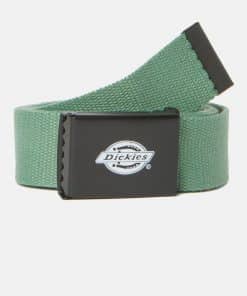 Dickies Orcutt Logo Buckle Belt Dark Ivy