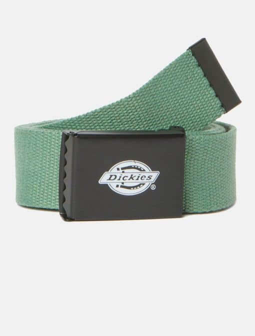 Dickies Orcutt Logo Buckle Belt Dark Ivy