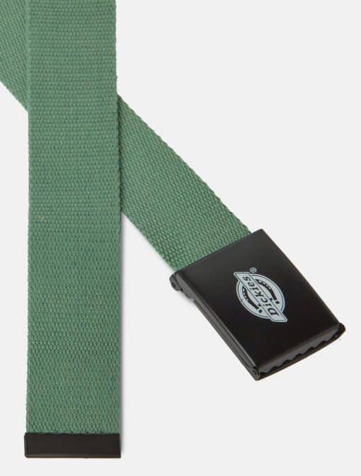 Dickies Orcutt Logo Buckle Belt Dark Ivy