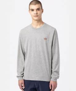 Dickies Ls Mapleton Tee Grey Melange