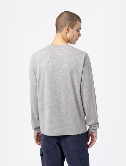 Dickies Ls Mapleton Tee Grey Melange