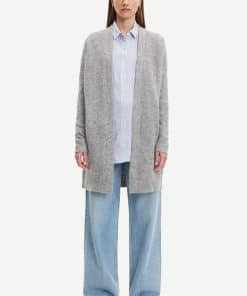 Samsoe & Samsoe Nor Cardigan Grey Melange
