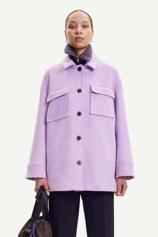 Samsoe & Samsoe Dione Overshirt Orchid Petal