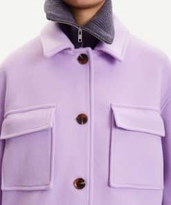 Samsoe & Samsoe Dione Overshirt Orchid Petal