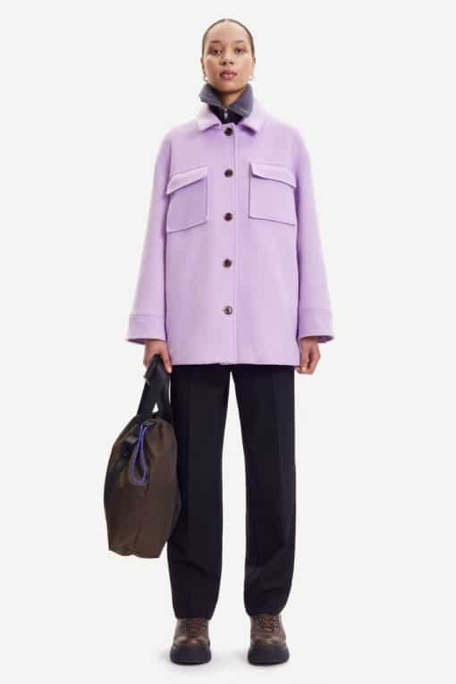 Samsoe & Samsoe Dione Overshirt Orchid Petal