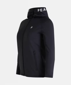 Peak Performance Rider Zip Hood Women Black