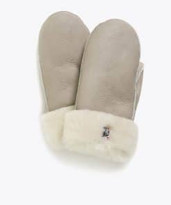 Parajumpers Shearling Mittens Stone