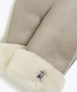 Parajumpers Shearling Mittens Stone