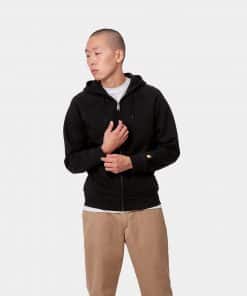 Carhartt Hooded Chase Sweat Black/Gold
