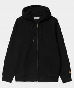Carhartt Hooded Chase Sweat Black/Gold