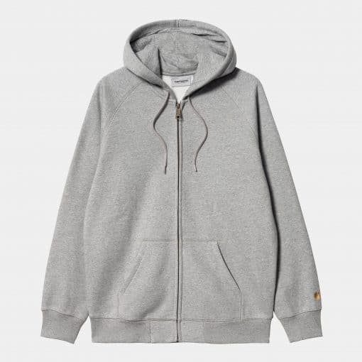 Carhartt Hooded Chase Sweat Grey/Gold