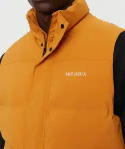 Les Deux Mark Puffer Vest Inca Gold