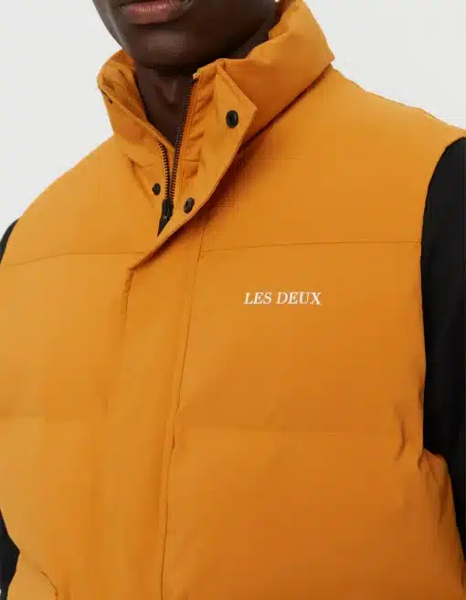 Les Deux Mark Puffer Vest Inca Gold