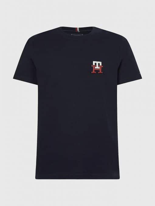 Tommy Hilfiger Essential Monogram Tee Desert Sky