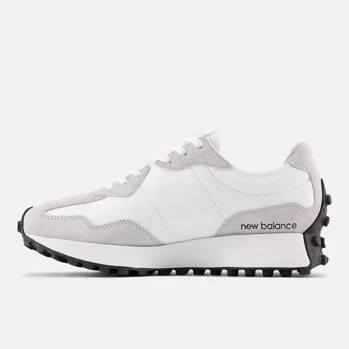 New Balance 327  White With Rain Cloud And Pink Haze