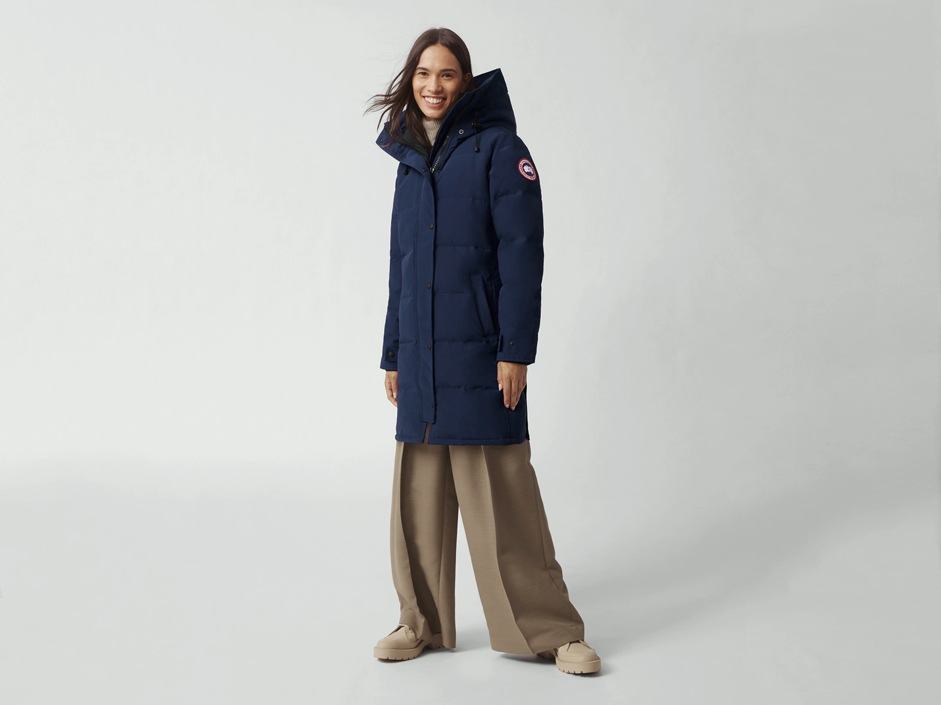 Buy Canada Goose Shelburne Parka Atlantic Navy Scandinavian Fashion Store