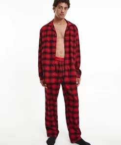 Calvin Klein Flannel Pyjama Set CK Shadow Plaid