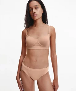 Calvin Klein Bonded Flex Bikini Clay