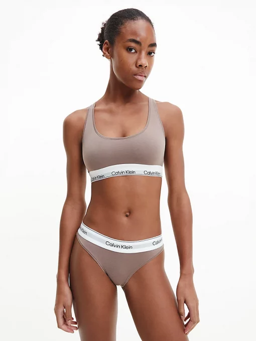 Calvin Klein Modern Cotton Bikini Brief Rich Taupe
