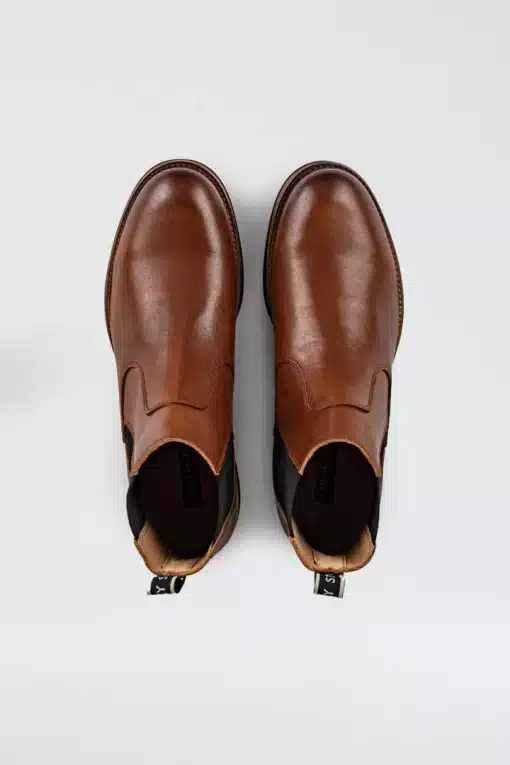 Sneaky Steve Risty Leather Shoes Cognac