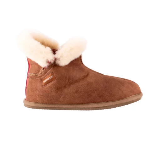 Shepherd Oskar Slipper Antique Cognac