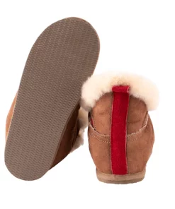 Shepherd Oskar Slipper Antique Cognac