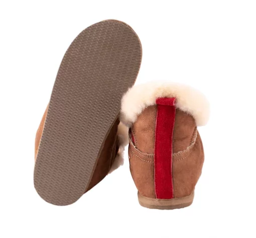 Shepherd Oskar Slipper Antique Cognac