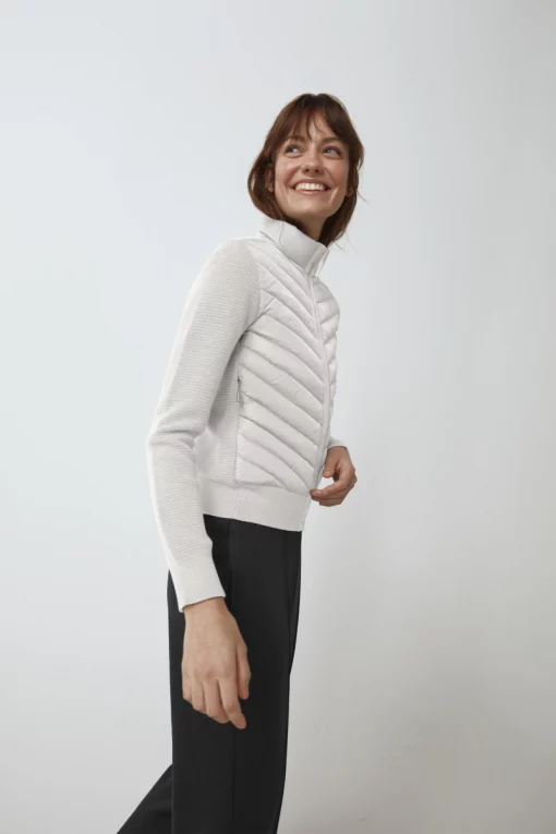Canada Goose Hybridge Knit Jacket Cottongrass