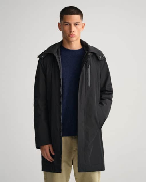 Gant Padded Car Coat Black