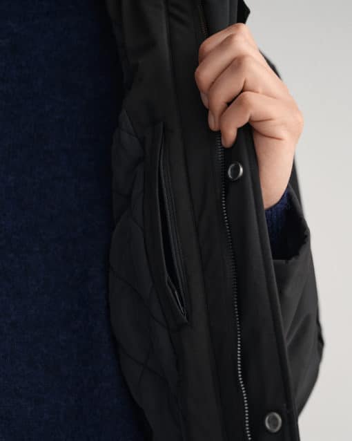 Gant Padded Car Coat Black