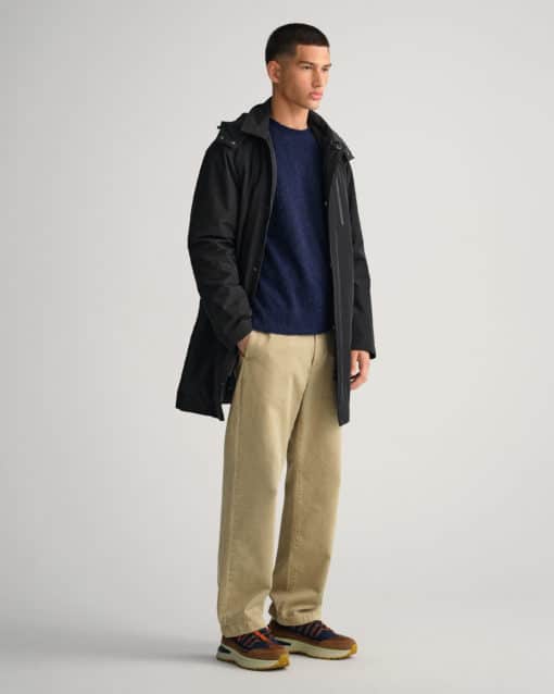 Gant Padded Car Coat Black