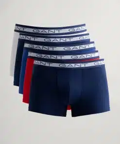 Gant Basic Trunks 5-Pack Multicolor