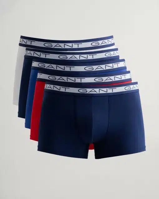 Gant Basic Trunks 5-Pack Multicolor