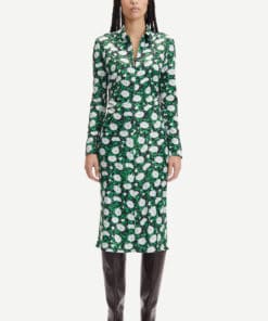 Samsoe & Samsoe Ivana Dress Ditsy Green