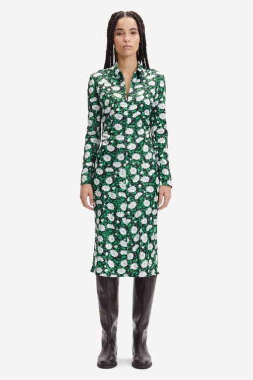 Samsoe & Samsoe Ivana Dress Ditsy Green