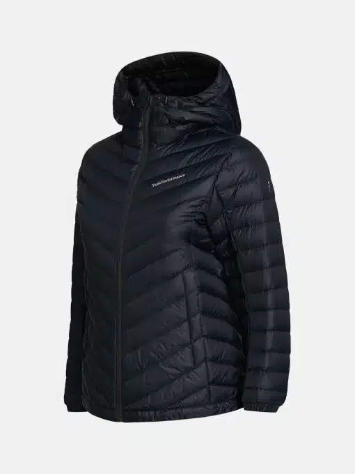 Peak Performance Frost Down Hood Jacket Women Black