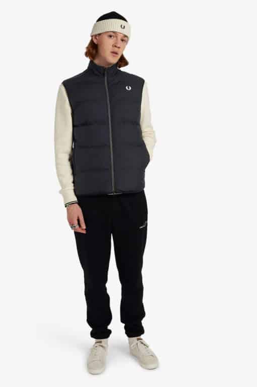 Fred Perry Insulated Gilet Black