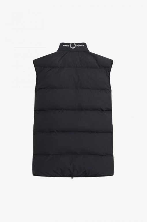 Fred Perry Insulated Gilet Black