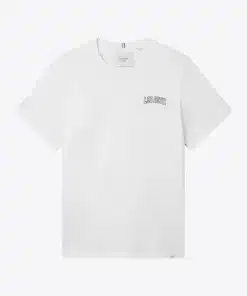 Les Deux Blake T-shirt White/Olive Night