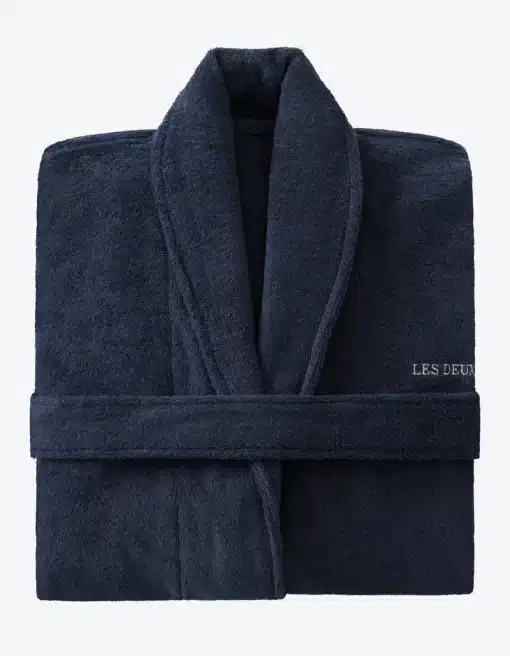 Les Deux Bathrobe Dark Navy