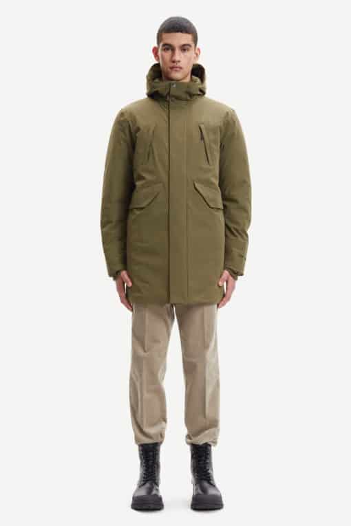 Samsoe & Samsoe Jon jacket Dark Olive