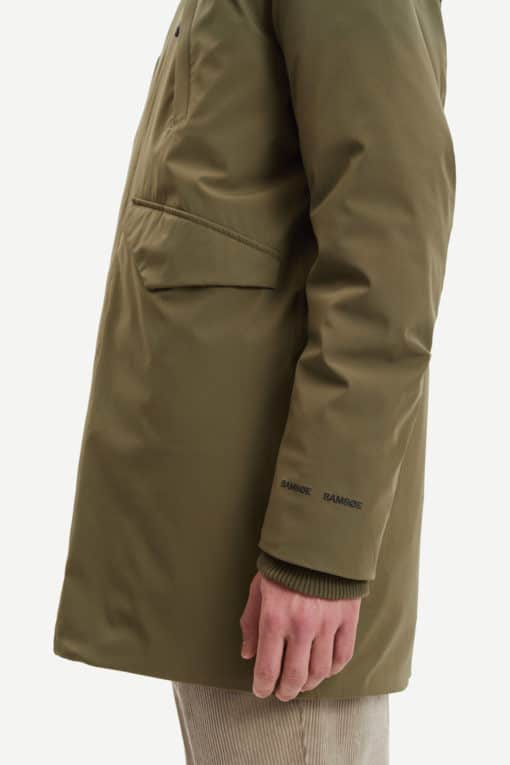 Samsoe & Samsoe Jon jacket Dark Olive
