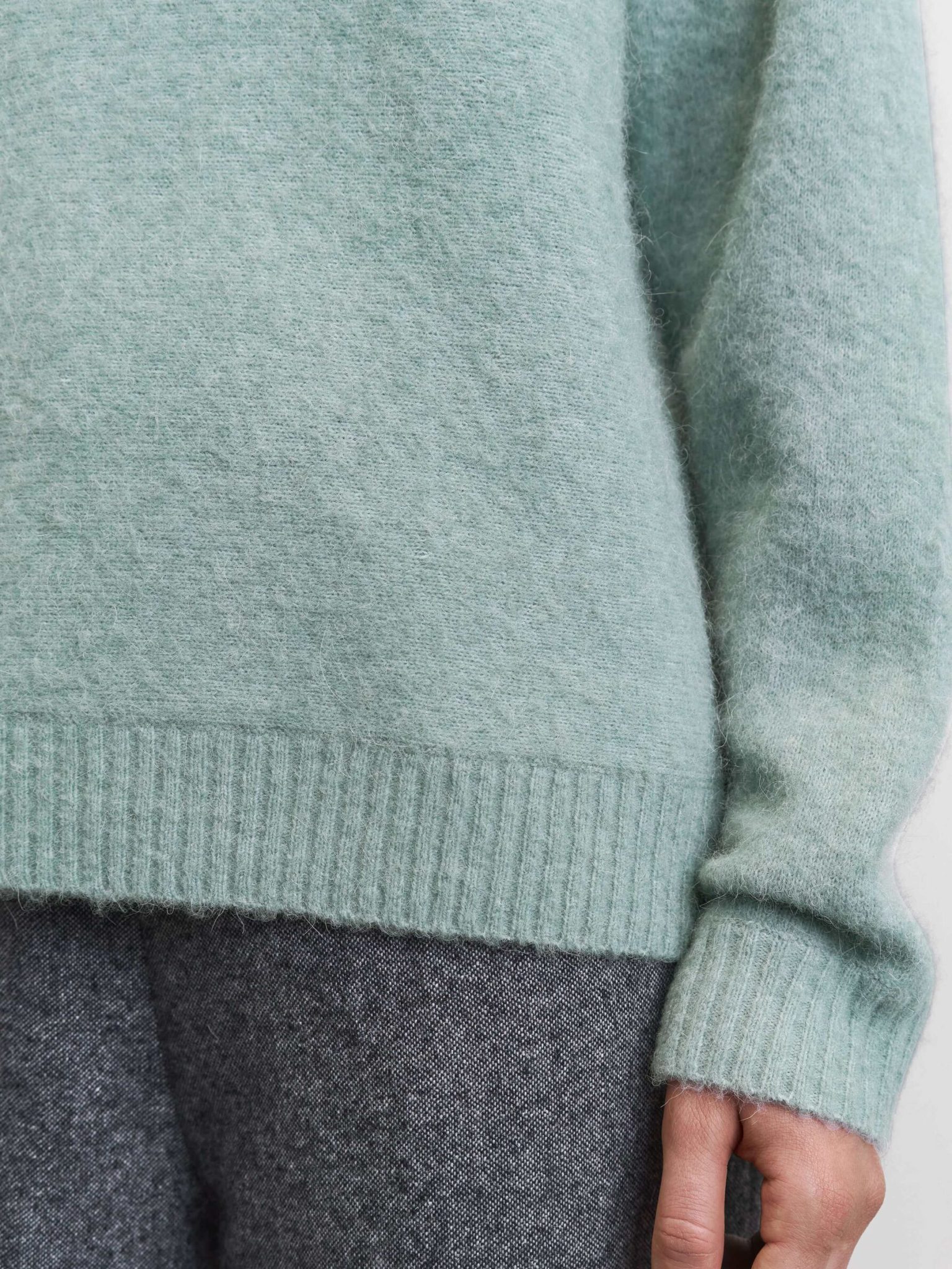 Eva Batwing Sweater in Lake Blue Eva Batwing Sweater in Lake Blue